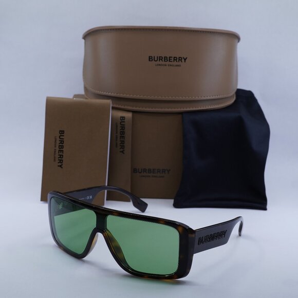 Final Price! Burberry BE4401U 3002/2 Havana/Green Sunglasses - Picture 1 of 10